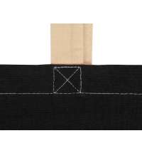 Сумка для шопинга «Twin» двухцветная из хлопка, 180 г/м2