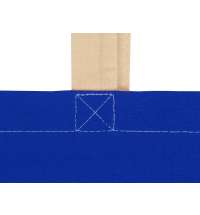 Сумка для шопинга «Twin» двухцветная из хлопка, 180 г/м2