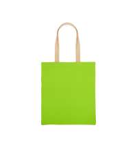 Сумка для шопинга «Twin» двухцветная из хлопка, 180 г/м2