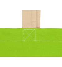 Сумка для шопинга «Twin» двухцветная из хлопка, 180 г/м2