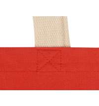 Сумка для шопинга «Steady» хлопковая с парусиновыми ручками, 260 г/м2