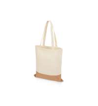 Сумка для шопинга «Corky» хлопковая со вставкой из пробки, 170 г/м2