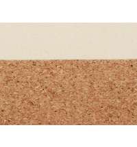 Сумка для шопинга «Corky» хлопковая со вставкой из пробки, 170 г/м2