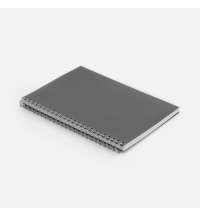 Блокнот на пружине Novalis, черный