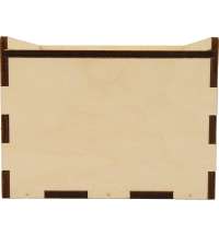 Деревянная подарочная коробка-пенал, М