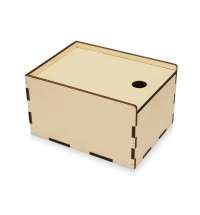 Деревянная подарочная коробка-пенал, М