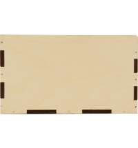 Деревянная подарочная коробка-пенал, М