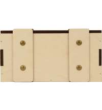 Деревянная подарочная коробка с крышкой «Ларчик»