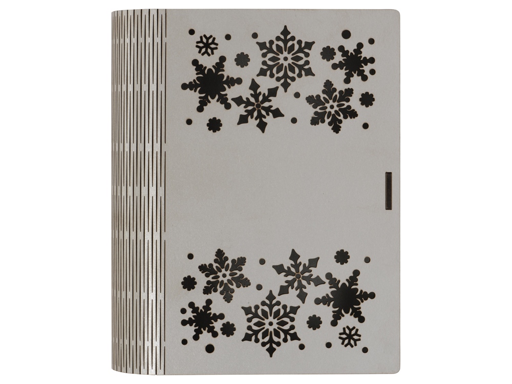 Деревянная коробка с резной крышкой &laquo;Книга&raquo;, М