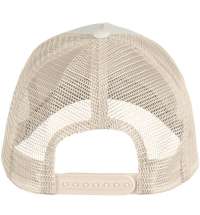 Бейсболка Blink, бежевая с бирюзовым