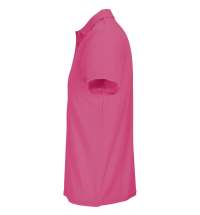 Рубашка поло унисекс Pitcher, розовая (ribbon pink)