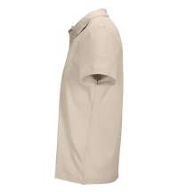 Рубашка поло унисекс Pulse, бежевая (льняная)