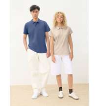 Рубашка поло женская Pulse Women, бежевая (льняная)