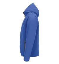 Куртка софтшелл с капюшоном мужская Falcon Men, ярко-синяя (royal)