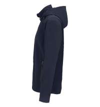 Куртка софтшелл с капюшоном мужская Race Men, темно-синяя