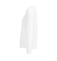 Футболка с длинным рукавом женская Monarch Women, белая