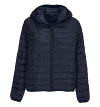 Куртка с капюшоном женская Stream Women, темно-синяя