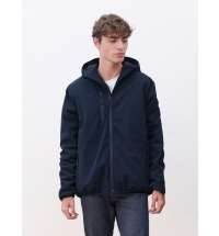 Куртка софтшелл с капюшоном мужская Falcon Men, черная