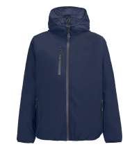 Куртка софтшелл с капюшоном мужская Falcon Men, синяя