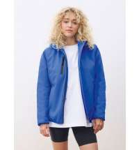 Куртка софтшелл с капюшоном женская Falcon Women, синяя