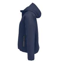 Куртка софтшелл с капюшоном женская Falcon Women, синяя