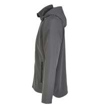 Куртка софтшелл с капюшоном мужская Race Men, темно-серая