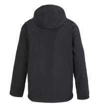 Куртка софтшелл с капюшоном мужская Race Men, черная