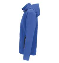 Куртка софтшелл с капюшоном мужская Race Men, ярко-синяя (royal)