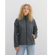 Куртка софтшелл с капюшоном женская Race Women, ярко-синяя (royal)