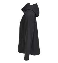 Куртка софтшелл с капюшоном женская Race Women, черная