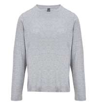 Футболка с длинным рукавом женская Monarch Women, серый меланж