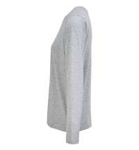 Футболка с длинным рукавом женская Monarch Women, серый меланж