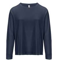 Футболка с длинным рукавом женская Monarch Women, темно-синяя (navy)