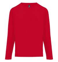 Футболка с длинным рукавом женская Monarch Women, красная