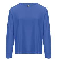 Футболка с длинным рукавом женская Monarch Women, ярко-синяя