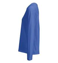 Футболка с длинным рукавом женская Monarch Women, ярко-синяя