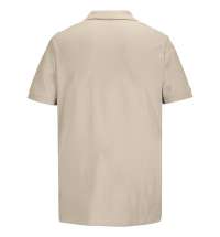 Рубашка поло унисекс Pacific, бежевая (льняная)
