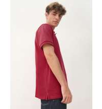 Рубашка поло унисекс Pacific, красная (бургунди)