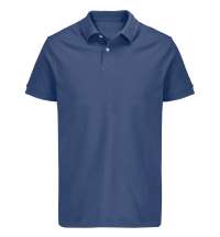 Рубашка поло унисекс Pacific, синяя (джинс)