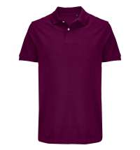 Рубашка поло унисекс Pacific, фиолетовая (сливовая)