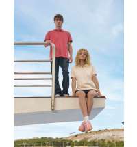 Рубашка поло унисекс Pacific, черная