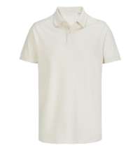 Рубашка поло унисекс Pacific, светло-бежевая (неокрашенная)