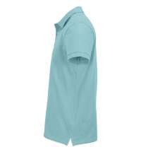 Рубашка поло унисекс Pacific, голубая (морская волна)