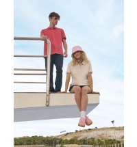 Рубашка поло унисекс Pacific, серая