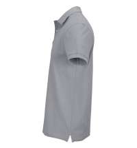 Рубашка поло унисекс Pacific, серая