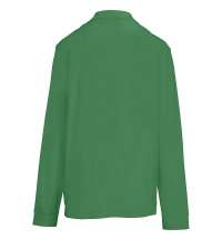 Рубашка поло унисекс с длинным рукавом Pacific LSL, ярко-зеленая