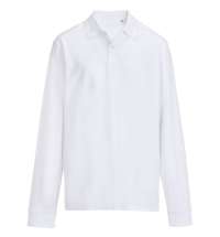 Рубашка поло унисекс с длинным рукавом Pacific LSL, белая