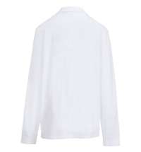 Рубашка поло унисекс с длинным рукавом Pacific LSL, белая