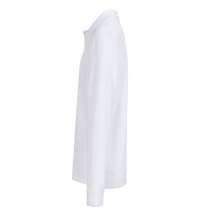 Рубашка поло унисекс с длинным рукавом Pacific LSL, белая