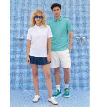 Рубашка поло унисекс Pitcher, черная